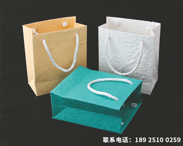 彩色购物袋种子纸定做
