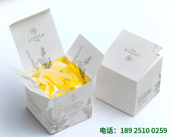 有机食品盒定制种子纸